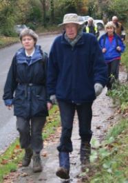 Kate Ashbrook, a member of the governing council of the Ramblers Association and Sir John Johnson is the recently retired Chairman of the Chilterns Conservation Board